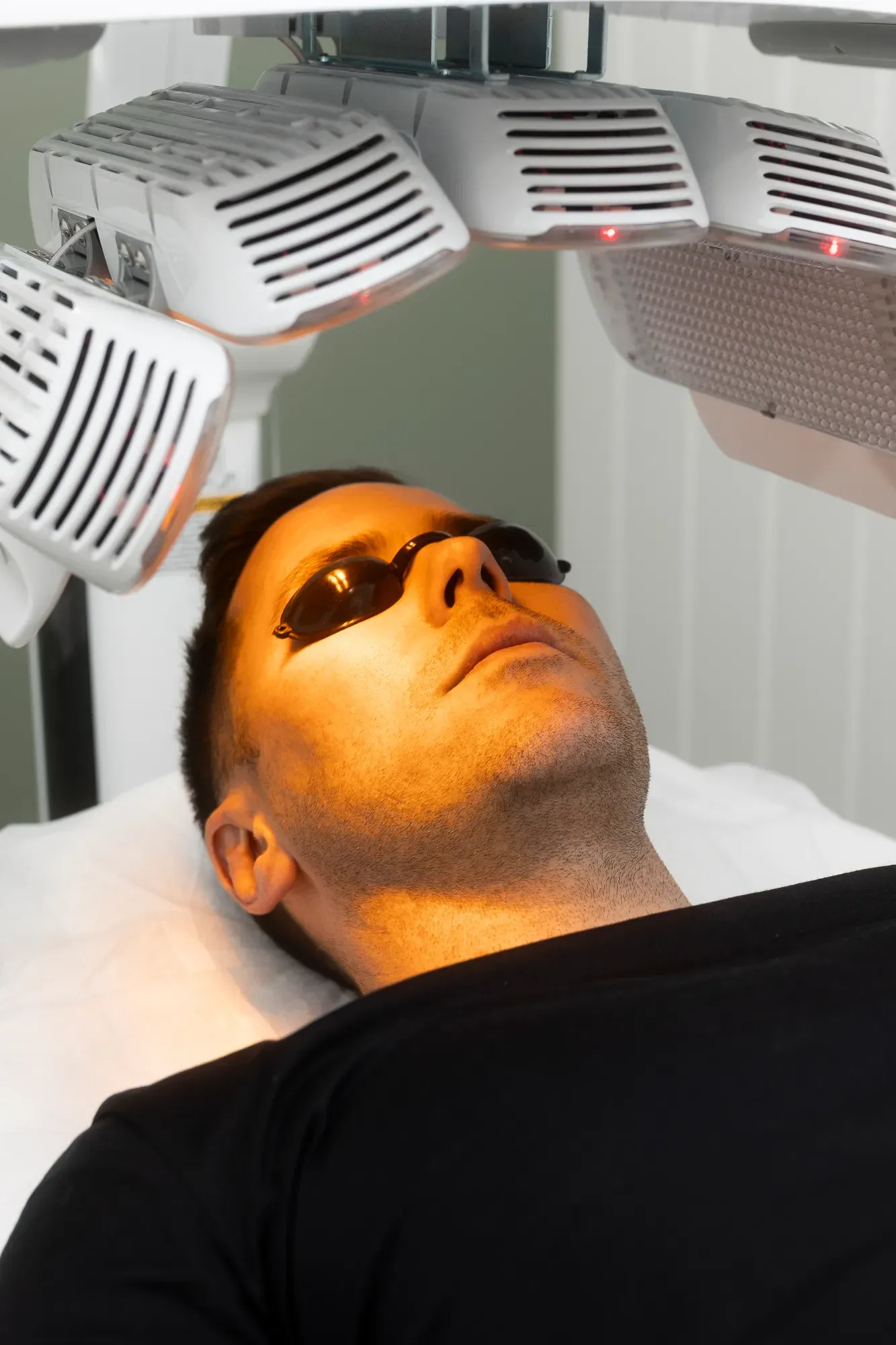 An LED Healite II session at Skindepth Perth