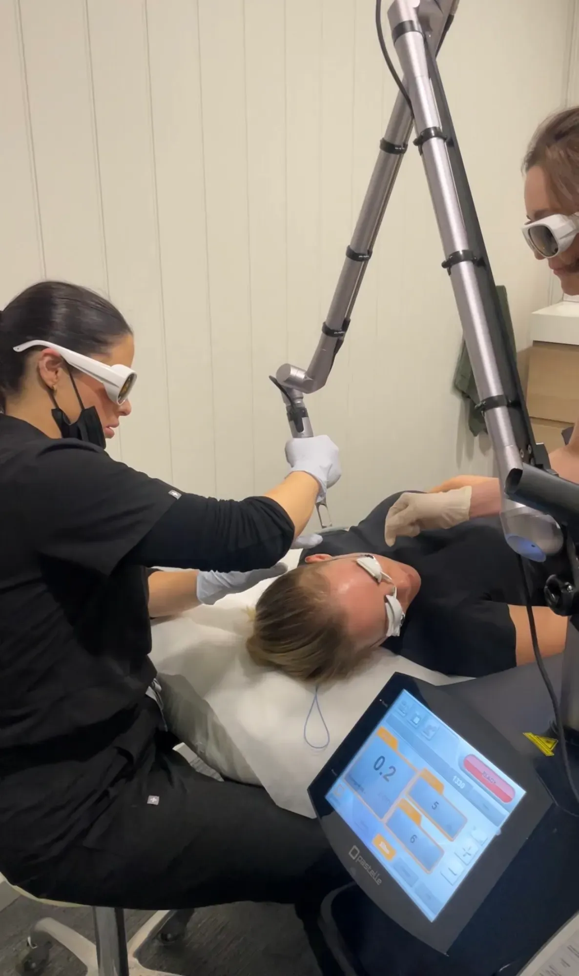 A Pastelle pigment laser treatment at Skindepth Perth